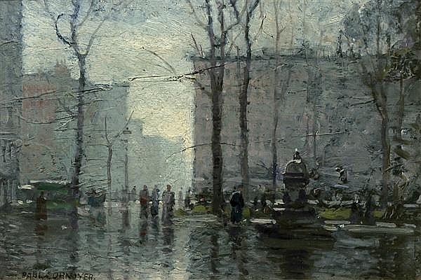 Paul Cornoyer, Rainy Day, New York, n.d.